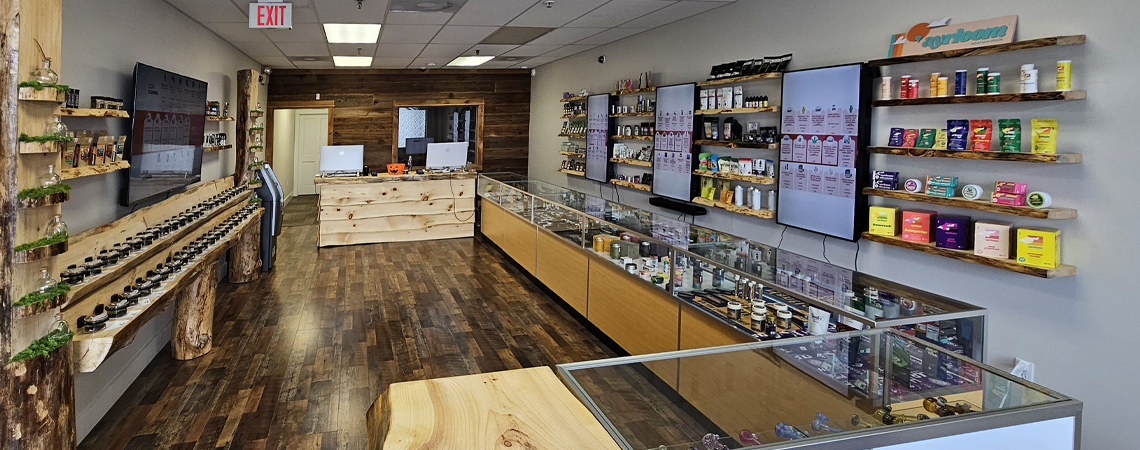 Elevate ADK Cannabis Dispensary View
