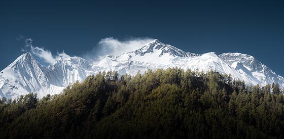 A Himalayan landscape