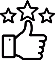 showing guaranteed customer satisfaction